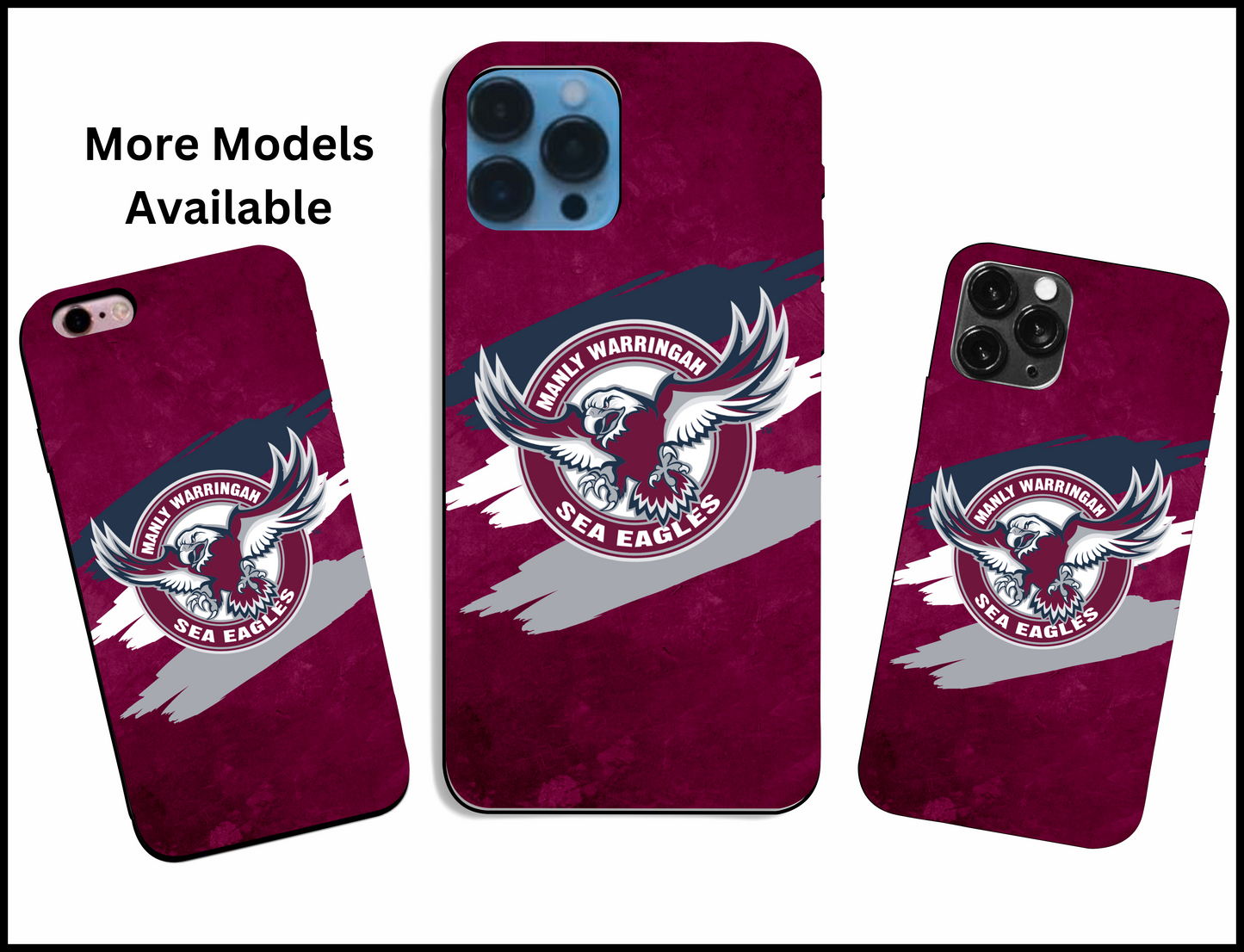 Manly Sea Eagles iPhone Case (610)