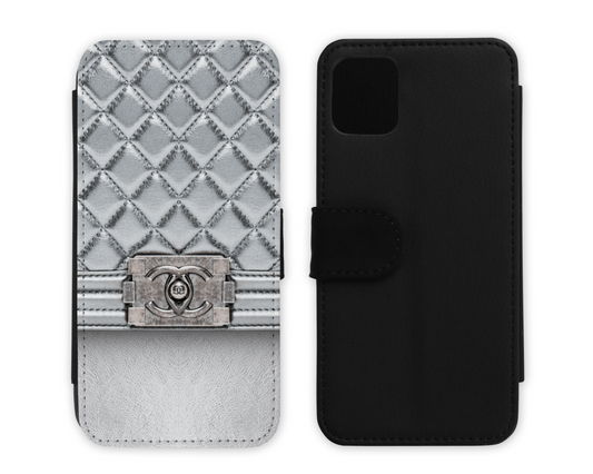 Chanel Inspired Leather Flip Case (007)