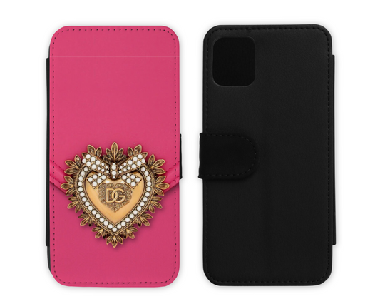 Dolce & Gabbana Inspired Leather Flip Case (001)