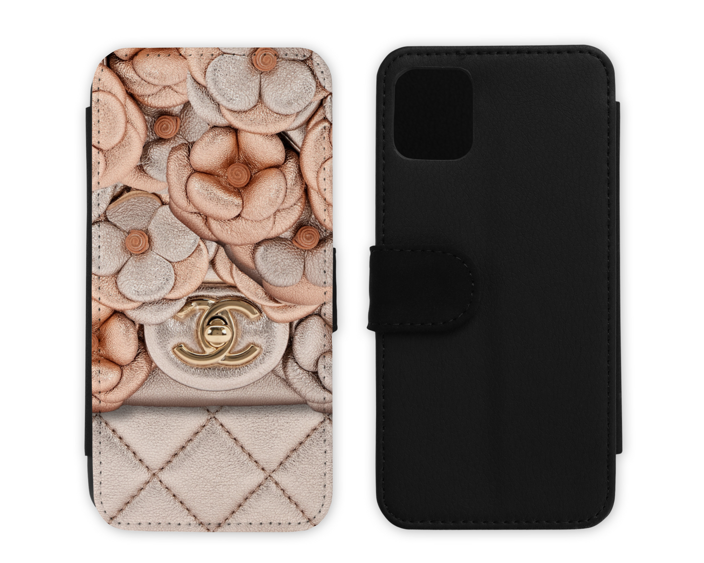 Chanel Inspired Leather Flip Case (002)