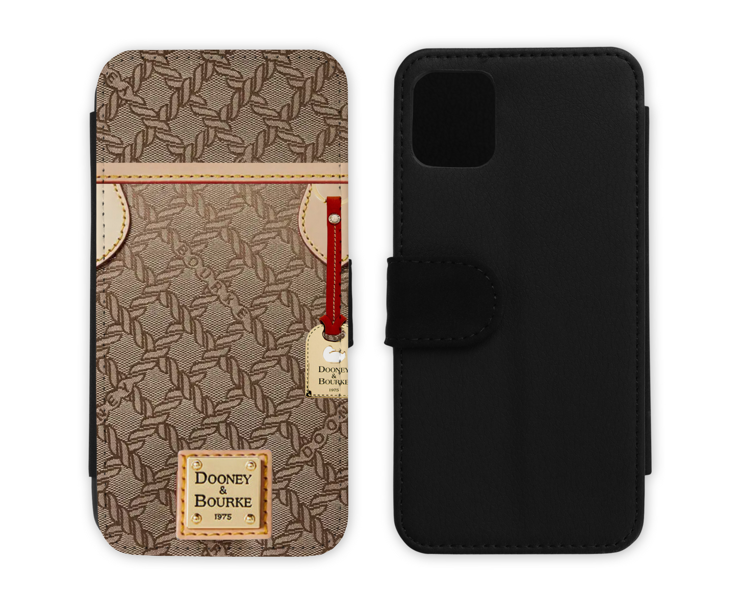 Dooney & Bourke Inspired Leather Flip Case (002)