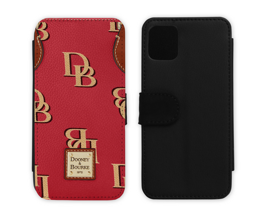 Dooney & Bourke Inspired Leather Flip Case (001)