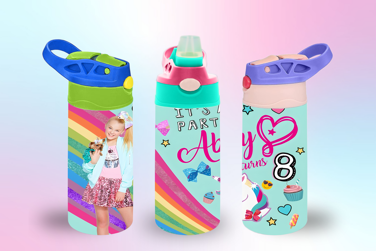 It's A Party With JoJo Sippy Cup / Kids Bottle