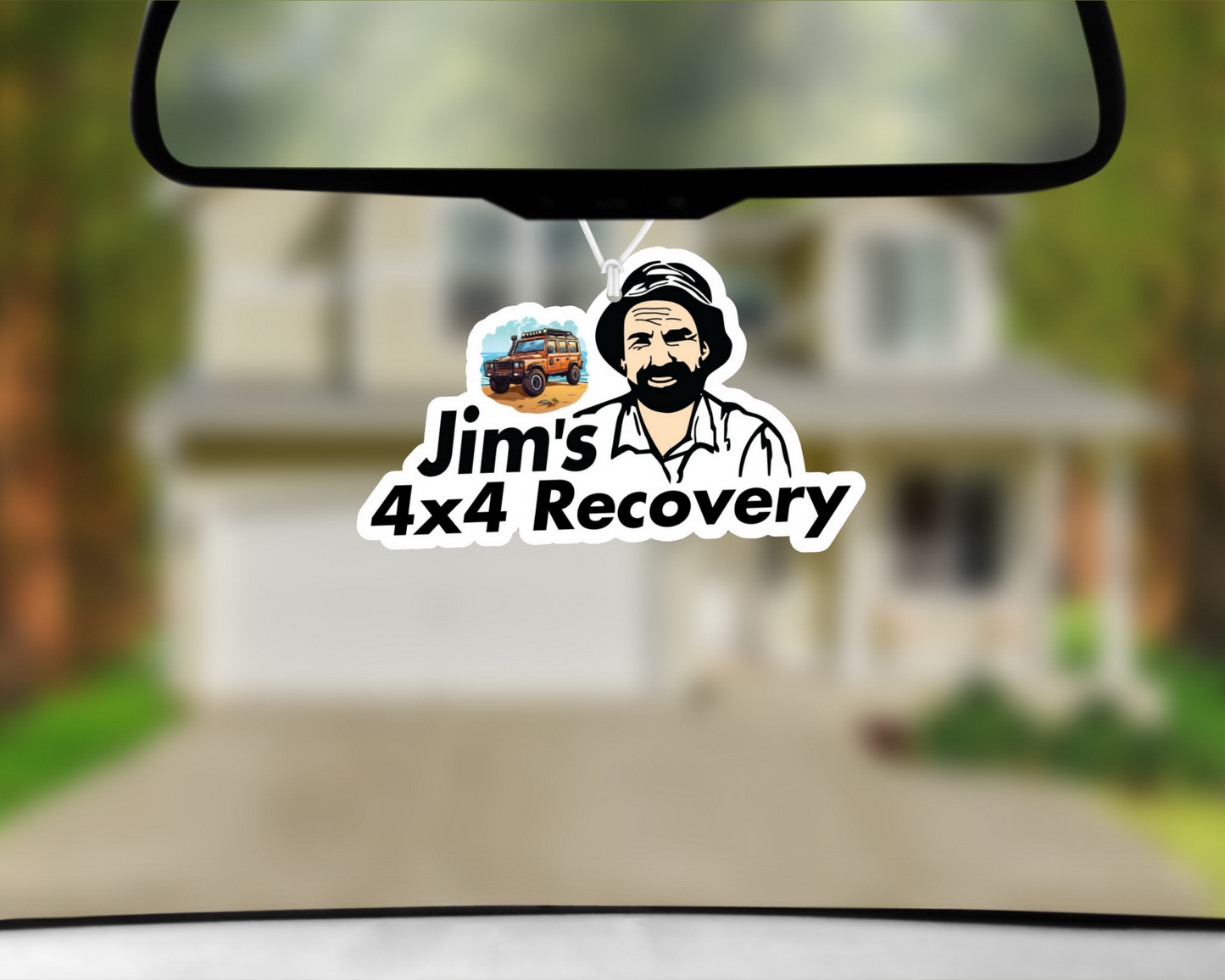 Jim's 4x4 Recovery Car Air Freshener