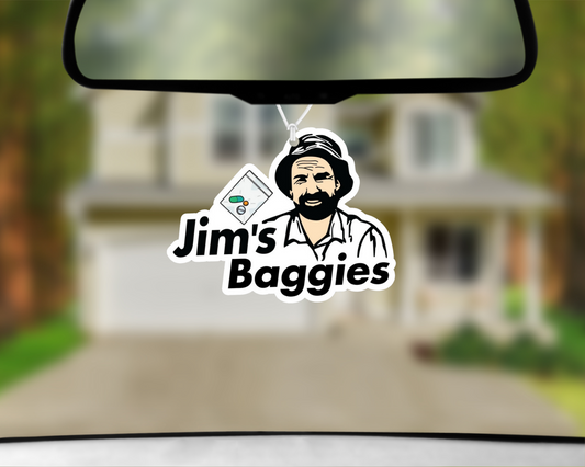 Jim's Baggies Car Air Freshener