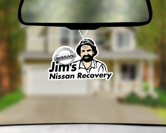 Jim's Nissan Recovery Car Air Freshener