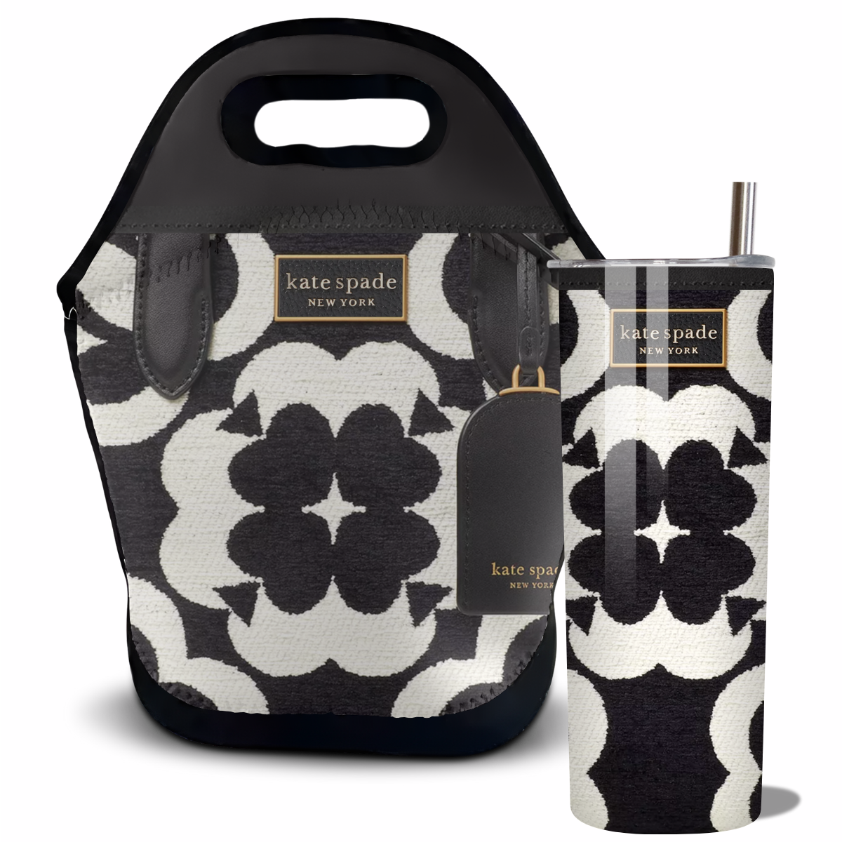 Katie Spade Inspired Lunch Tote Bag (008)