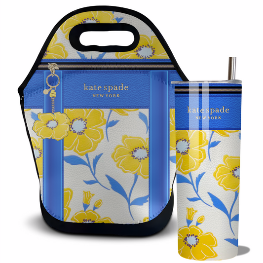 Katie Spade Inspired Lunch Tote Bag (012)