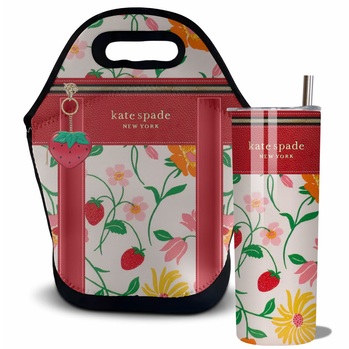 Katie Spade Inspired Lunch Tote Bag (014)