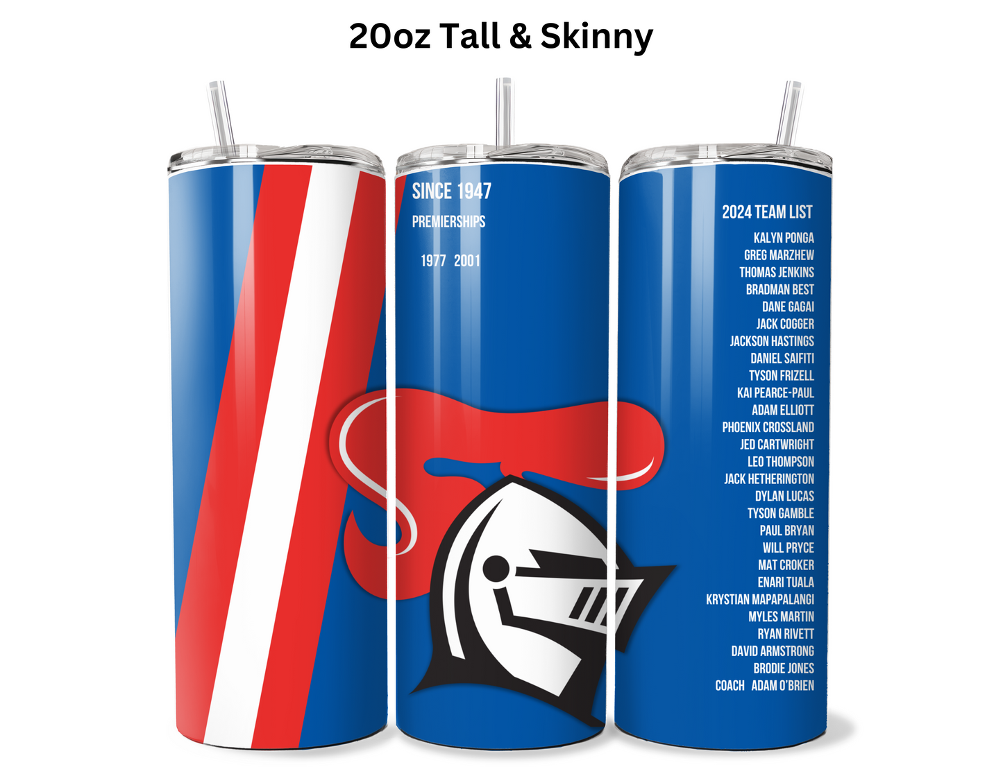 Newcastle Knights 2024 Fan Tumbler