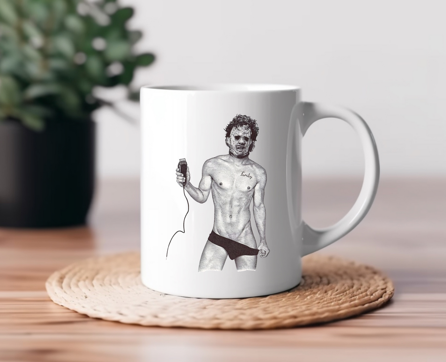 Leatherface Ceramic Mug