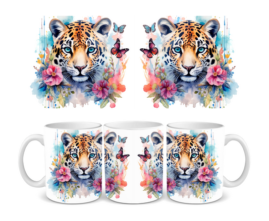 Leopard Color Ceramic Mug