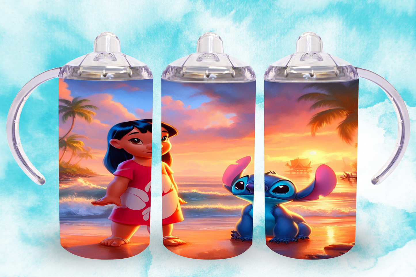 Lilo & Stitch Sippy Cup / Kids Bottle