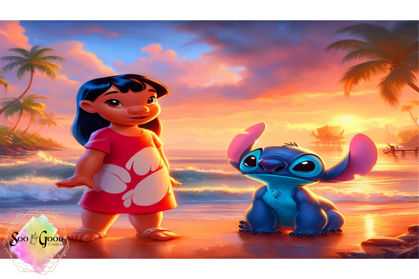 Lilo & Stitch Sippy Cup / Kids Bottle