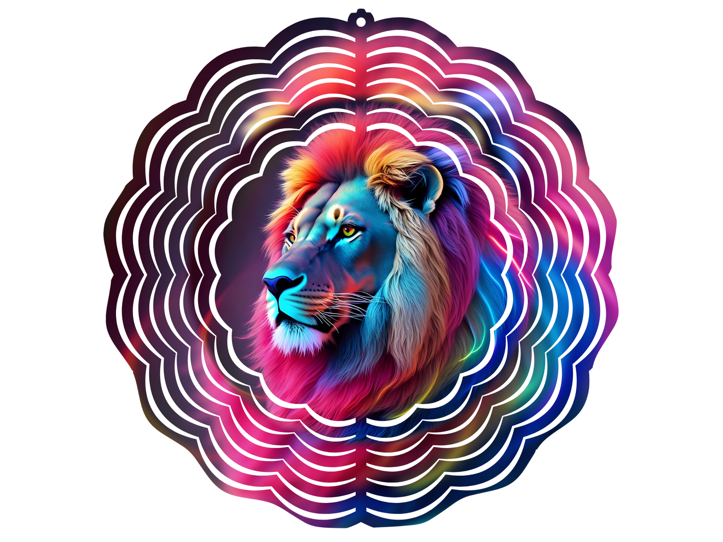 Lion Wind Spinner