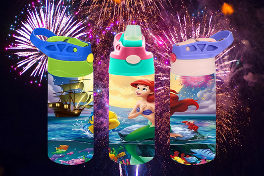 Little Mermaid Sippy Cup / Kids Bottle