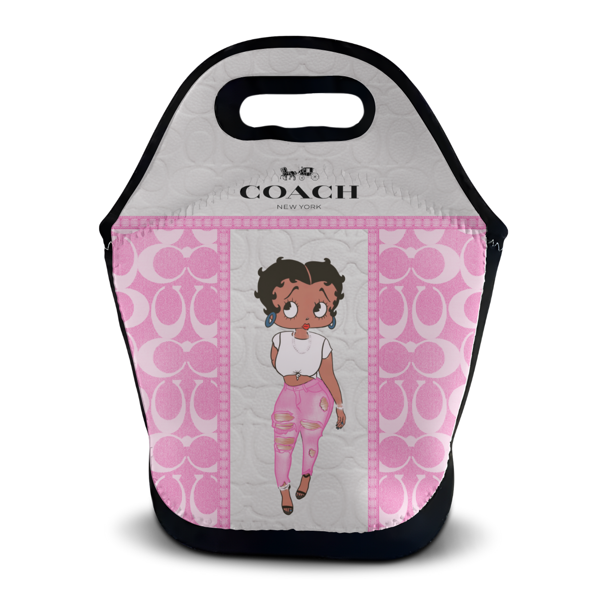 Coach Inspired Lunch Tote Bag (129)