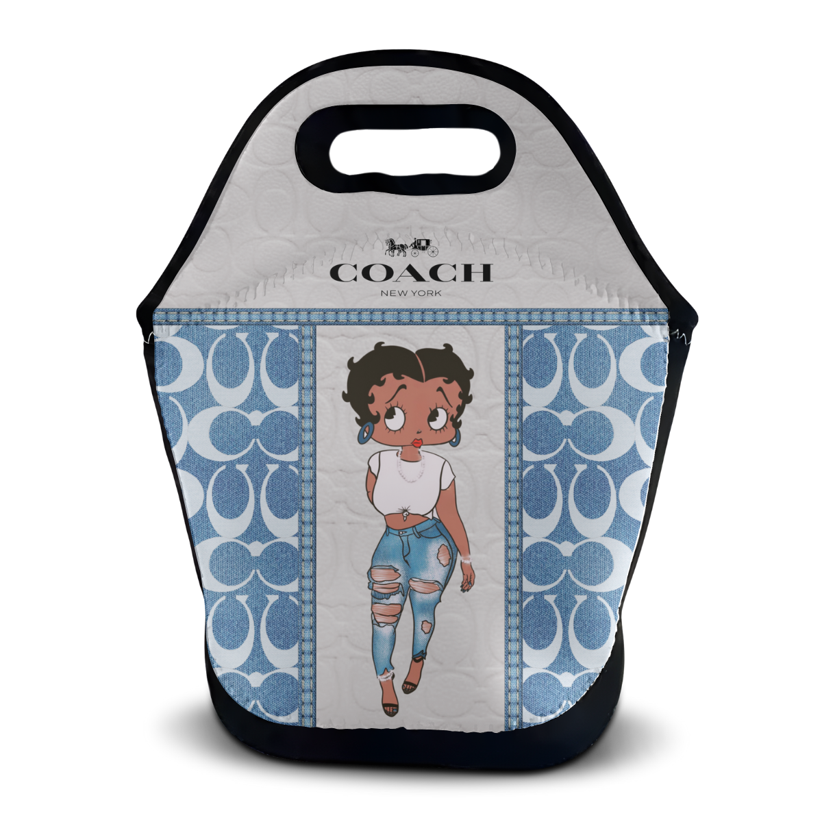 Coach Inspired Lunch Tote Bag (135)