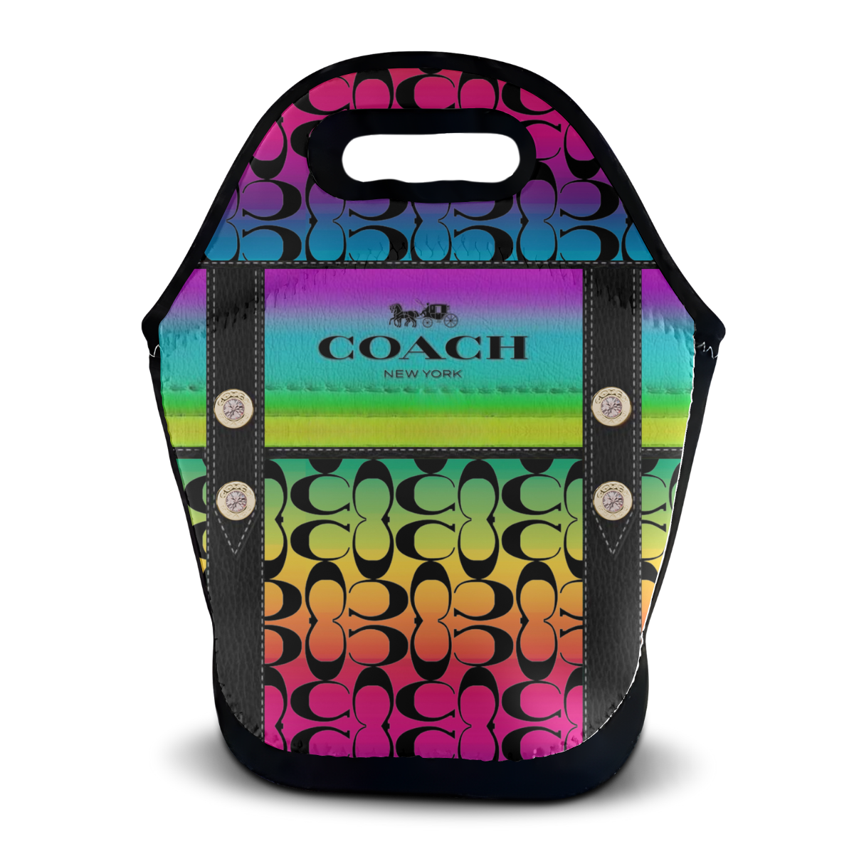 Coach Inspired Lunch Tote Bag (054)