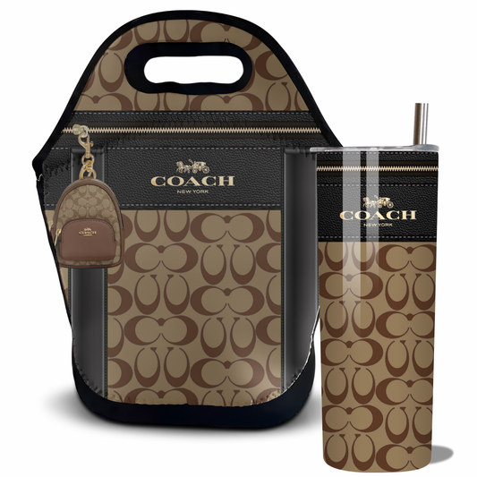 Coach Inspired Lunch Tote Bag (091)