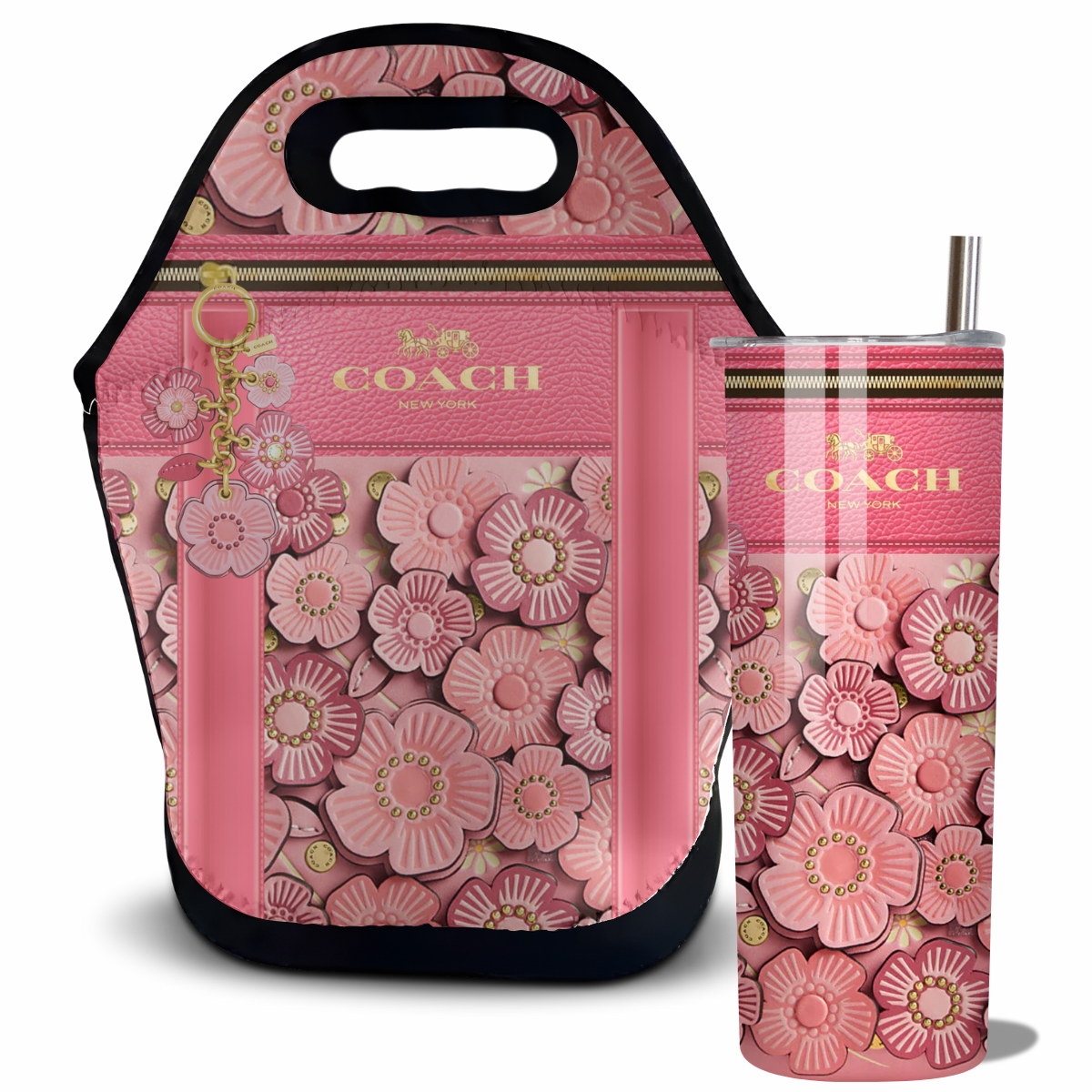 Coach Inspired Lunch Tote Bag (049)