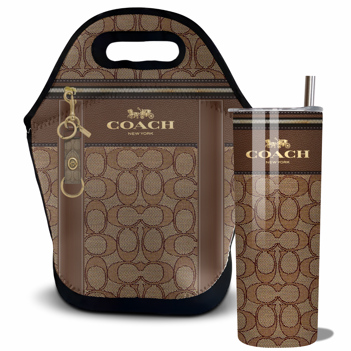 Coach Inspired Lunch Tote Bag (051)