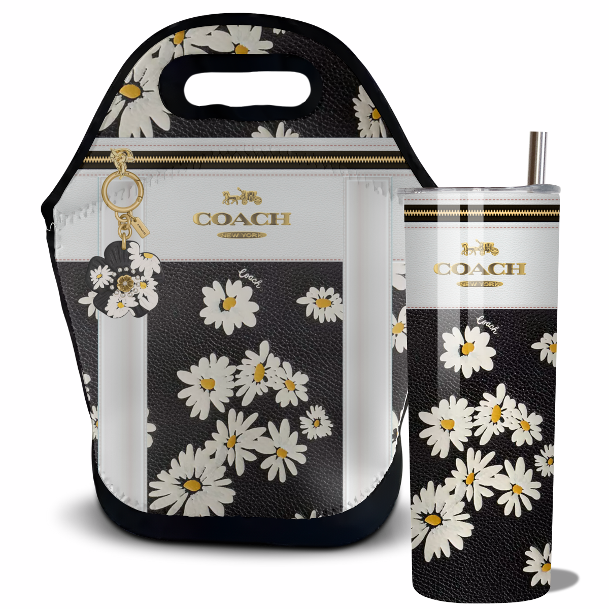 Coach Inspired Lunch Tote Bag (100)