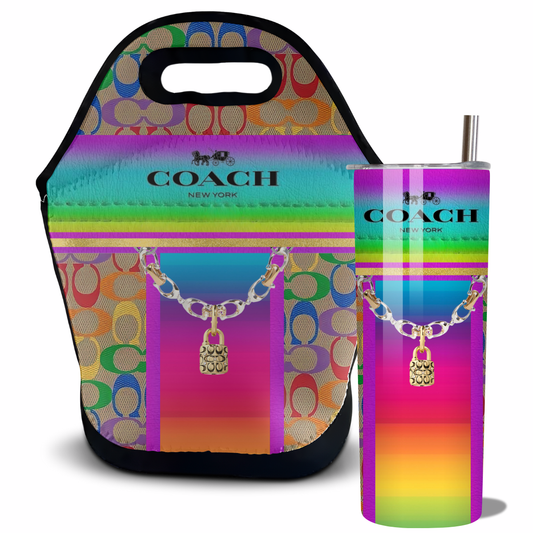 Coach Inspired Lunch Tote Bag (055)