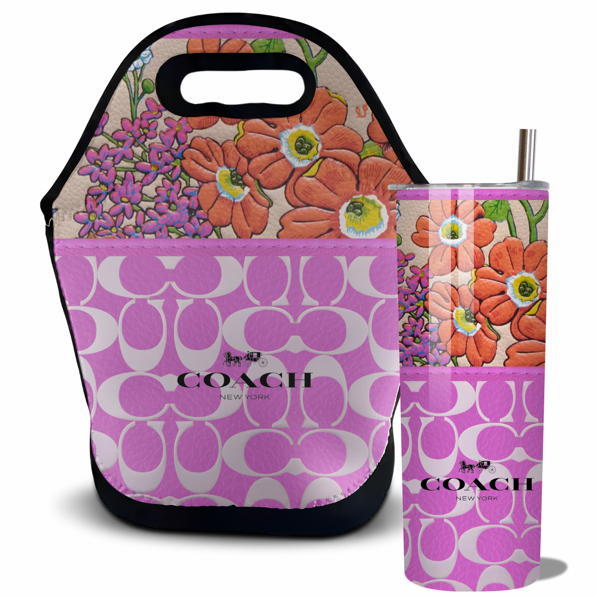 Coach Inspired Lunch Tote Bag (126)