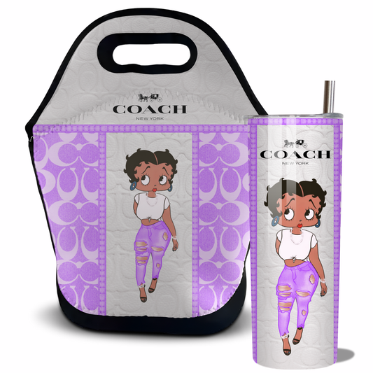 Coach Inspired Lunch Tote Bag (130)