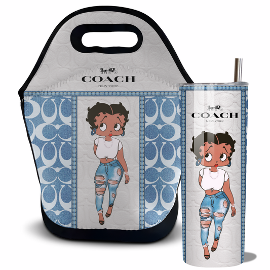 Coach Inspired Lunch Tote Bag (135)