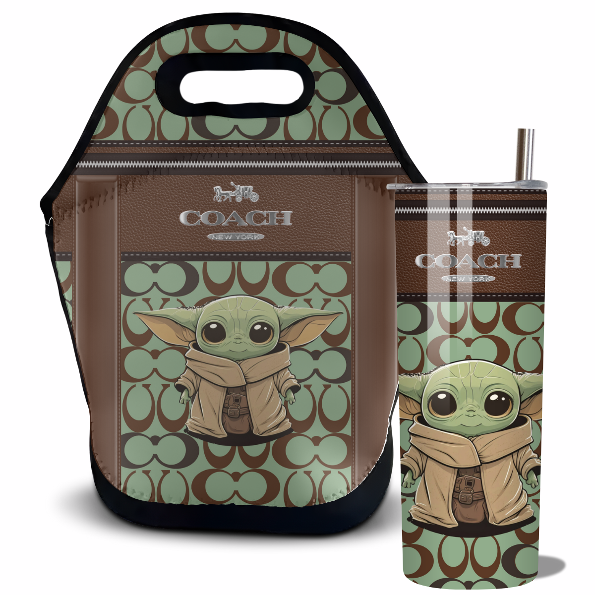 Coach Inspired Lunch Tote Bag (142)