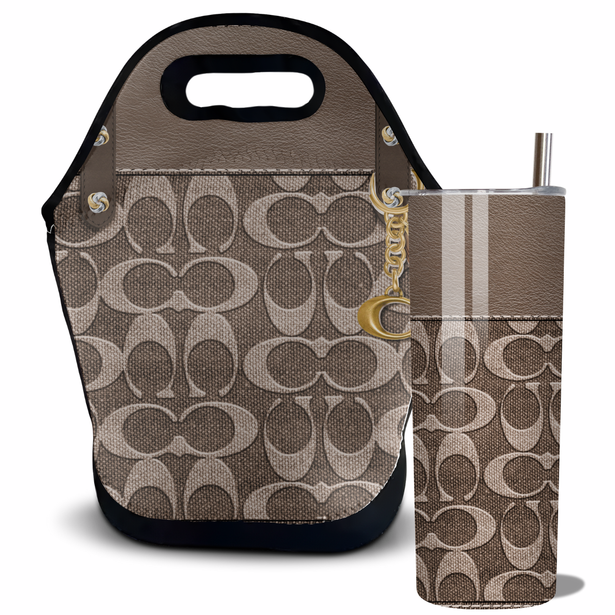 Coach Inspired Lunch Tote Bag (016)