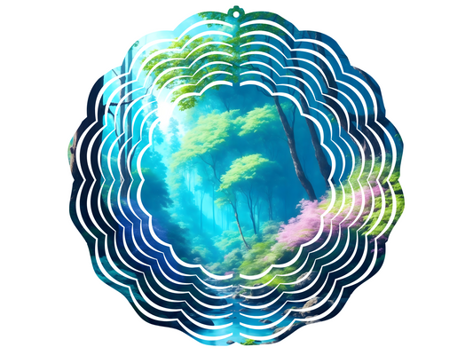 Lush Forest Wind Spinner