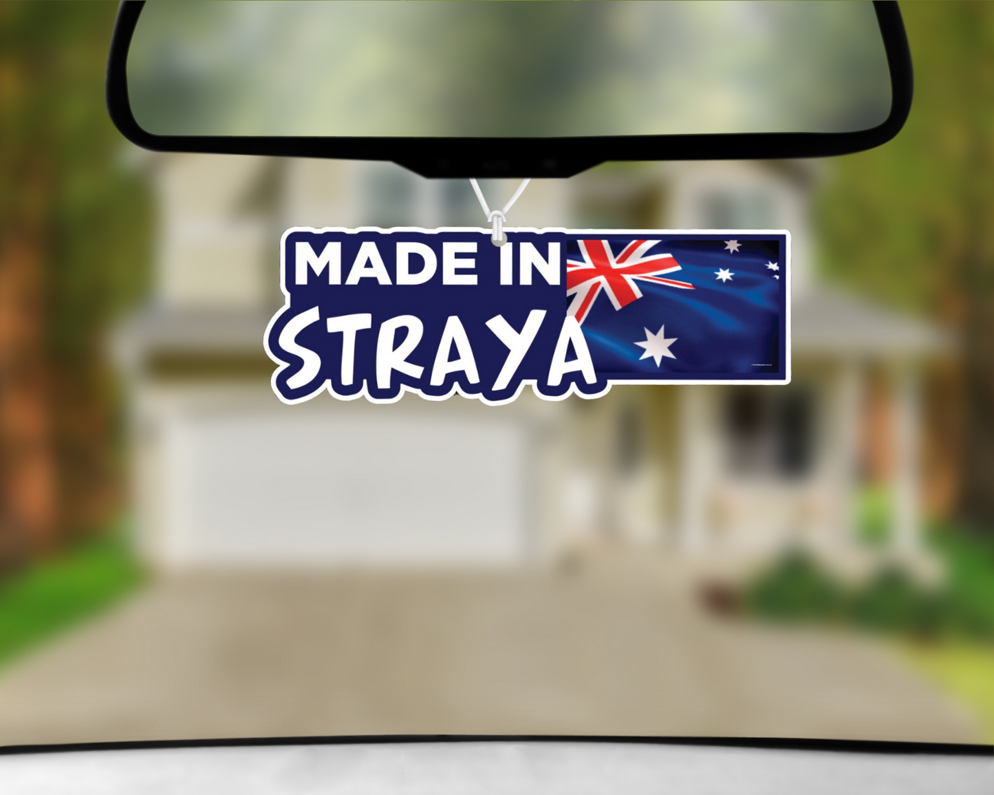 Made In Straya Car Air Freshener