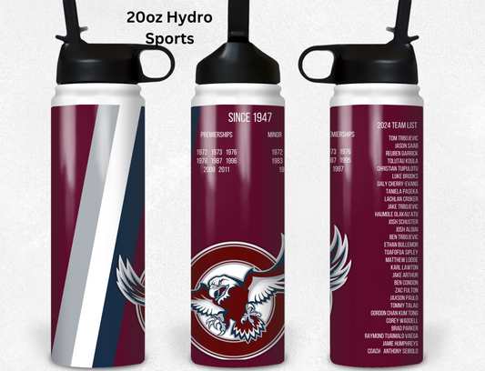 Manly Sea Eagles 2024 Fan Tumbler