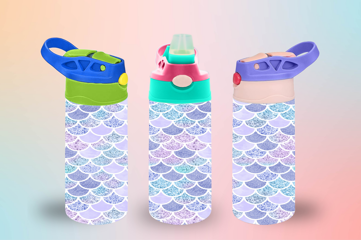 Mermaid Scales 2 Sippy Cup / Kids Bottle