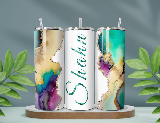 Mermaid Waters Geode Tumbler