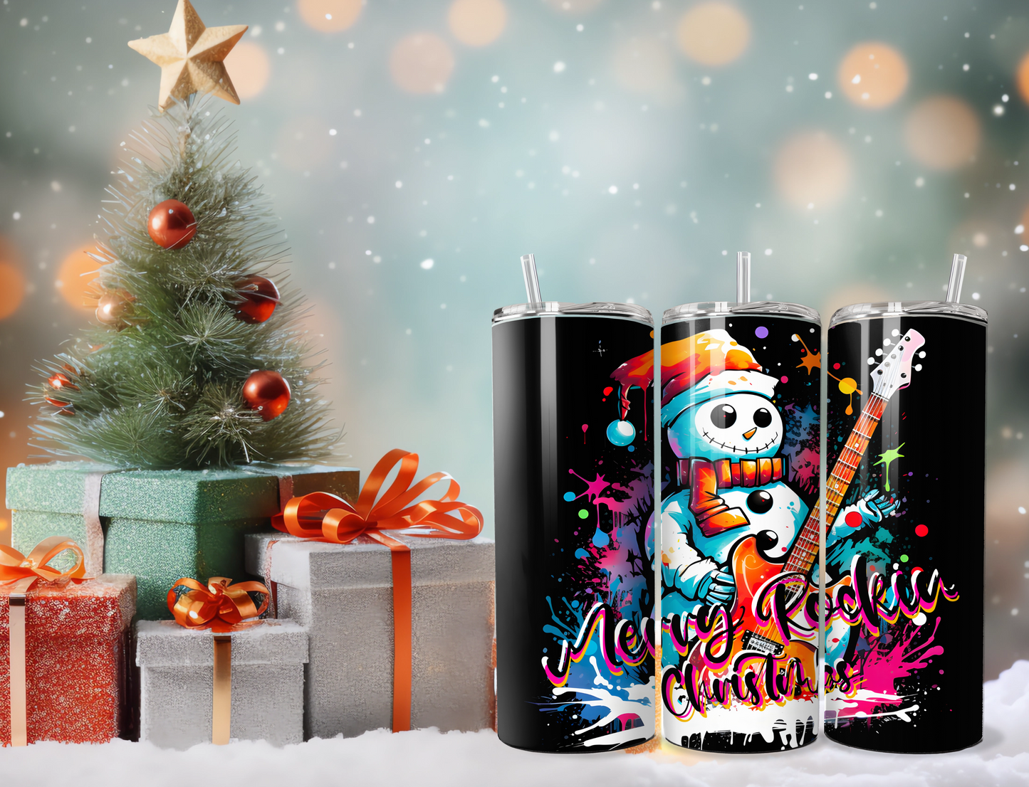 Merry Rocking Christmas - Frosty Tumbler