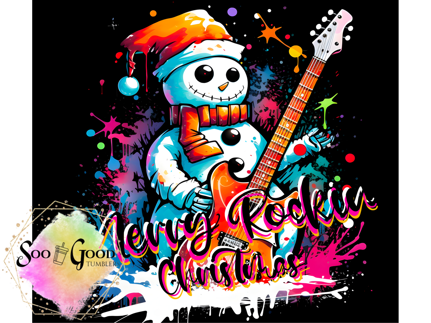 Merry Rocking Christmas - Frosty Tumbler