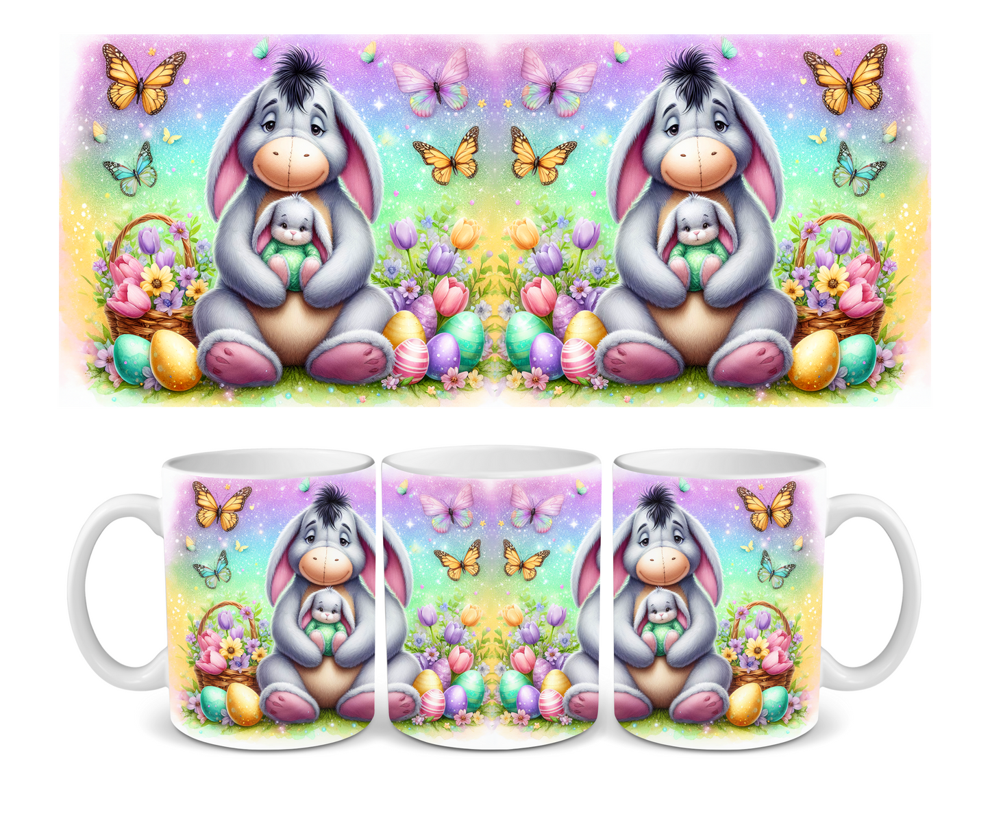 Eeyore Easter Ceramic Mug