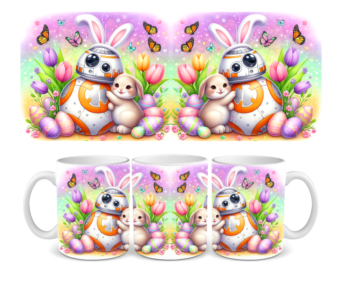 BB-8 Easter Ceramic Mug