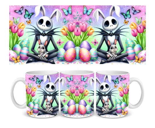 Jack Skellington Easter Ceramic Mug