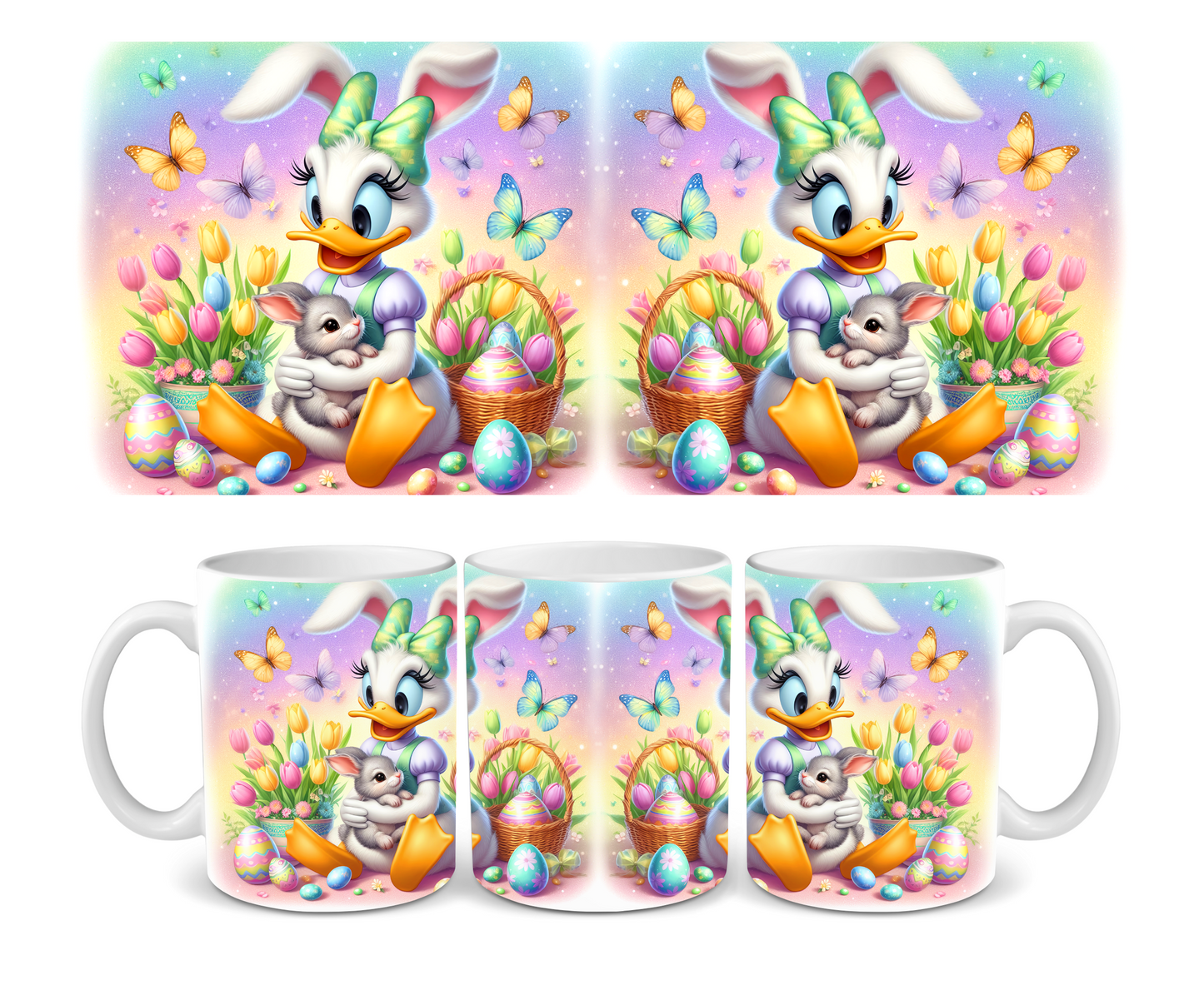 Daisy Easter Ceramic Mug