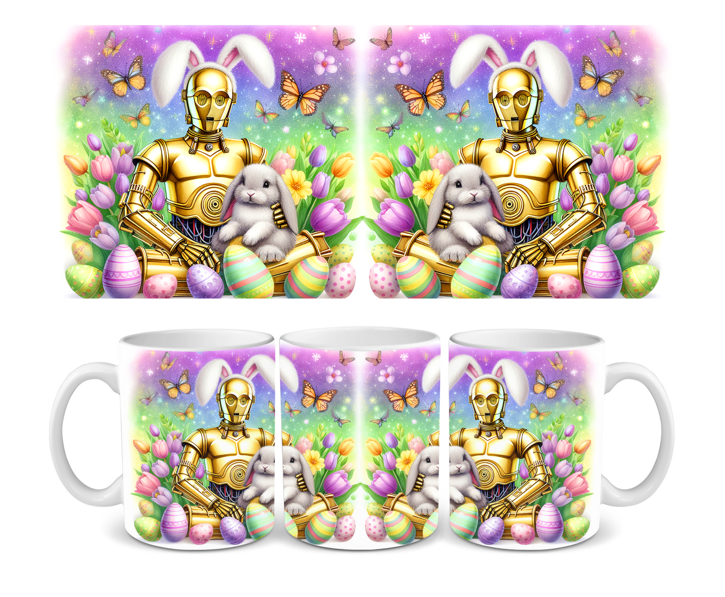 C-3PO Easter Ceramic Mug