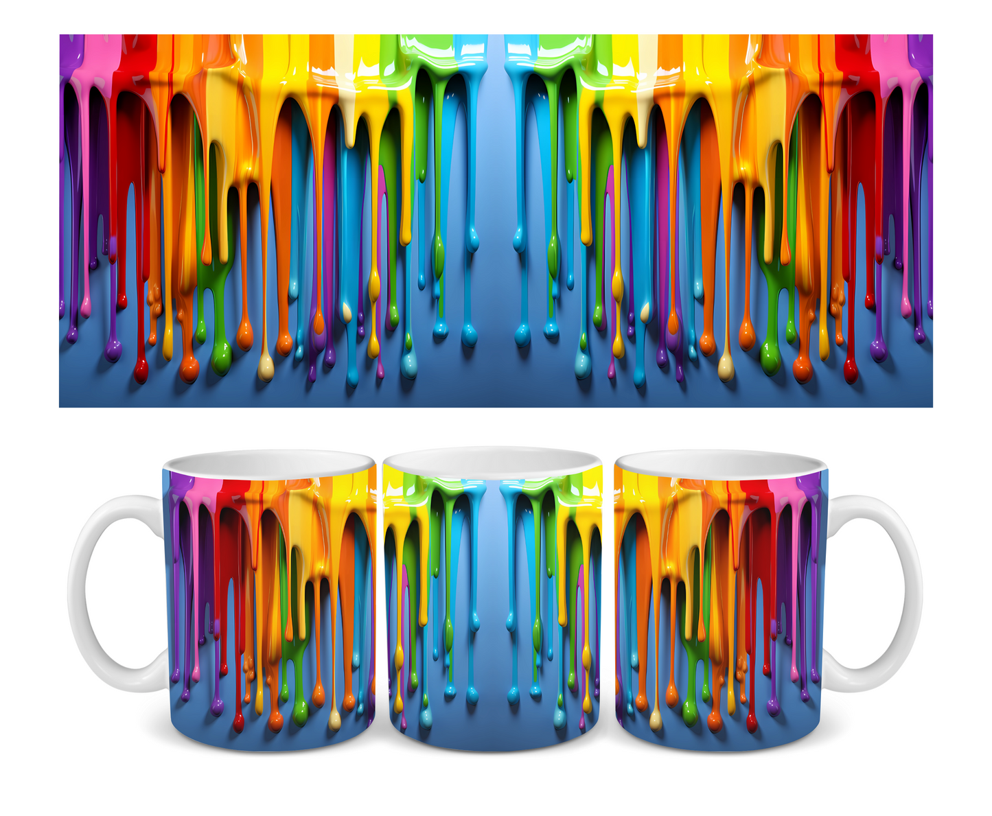 Paint Splash Ceramic Mug