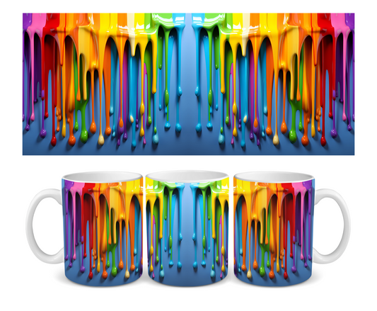 Paint Splash Ceramic Mug