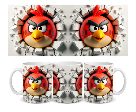 Angry Wall Break Ceramic Mug