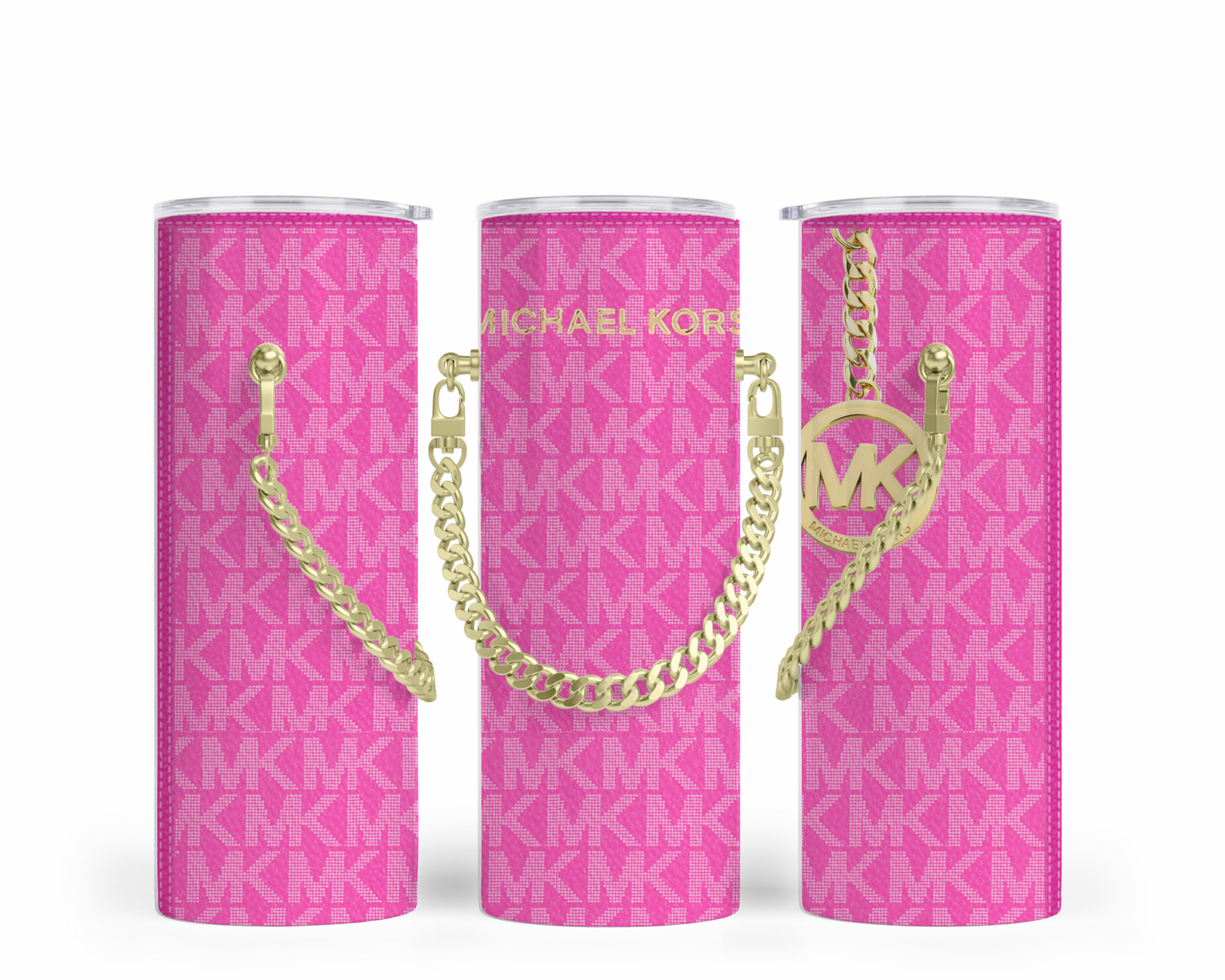 Michael Kors Handbag Inspired Chain Tumbler (001)