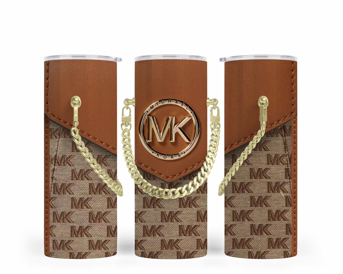 Michael Kors Handbag Inspired Chain Tumbler (005)